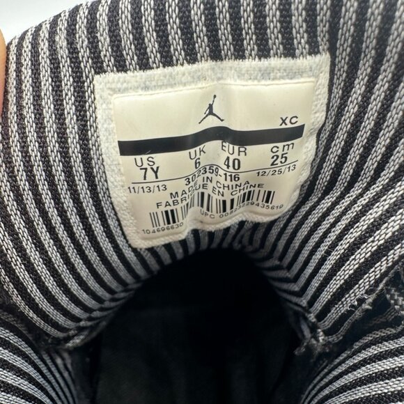 Air Jordan 9 Retro BG “Barons” size 7y used - Picture 6 of 6